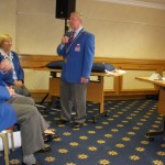 Michael Jennings at Bowls England AGM 